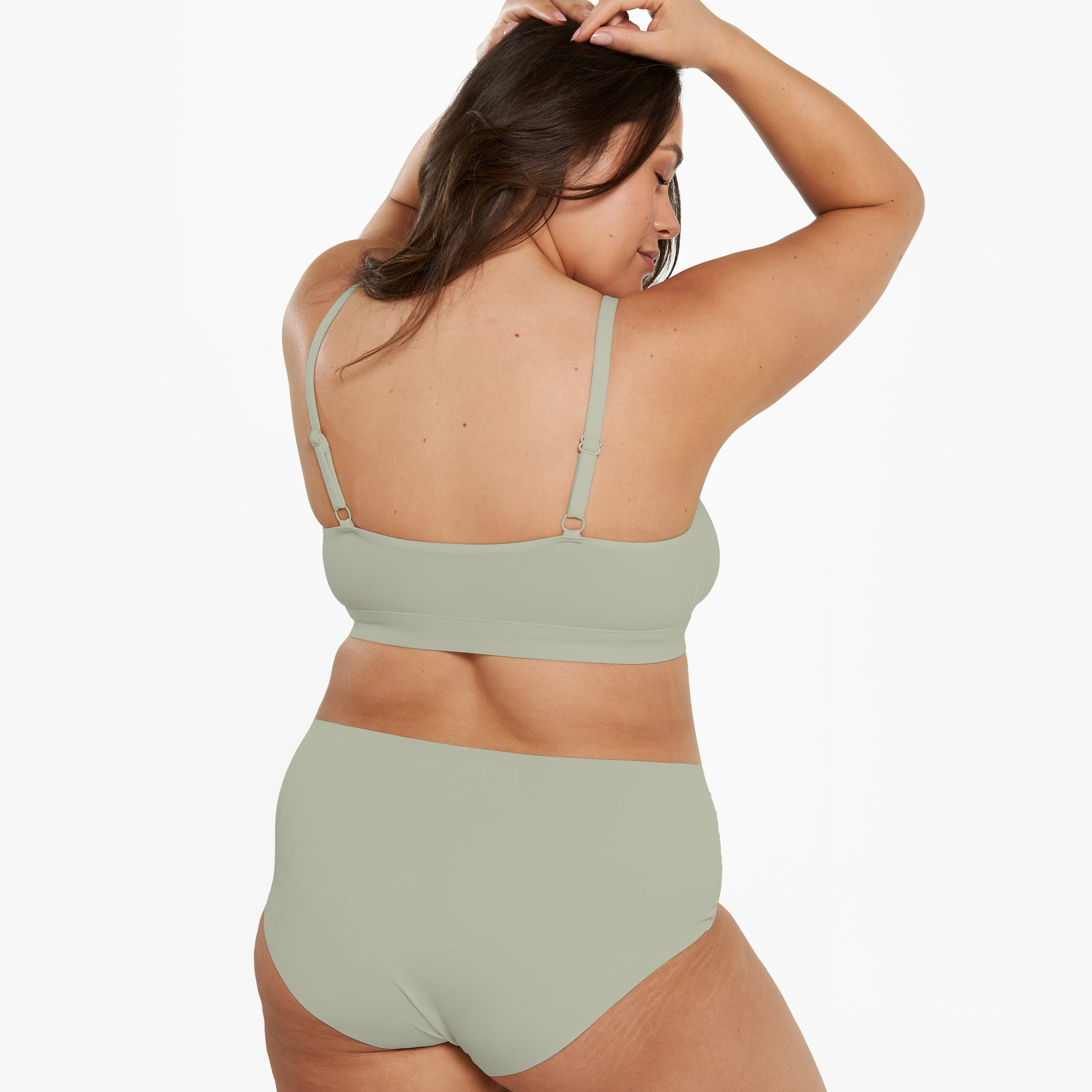 High-Rise Bikini Brief - Seamless Ultrasmooth 2.0 - Moss - Image 3