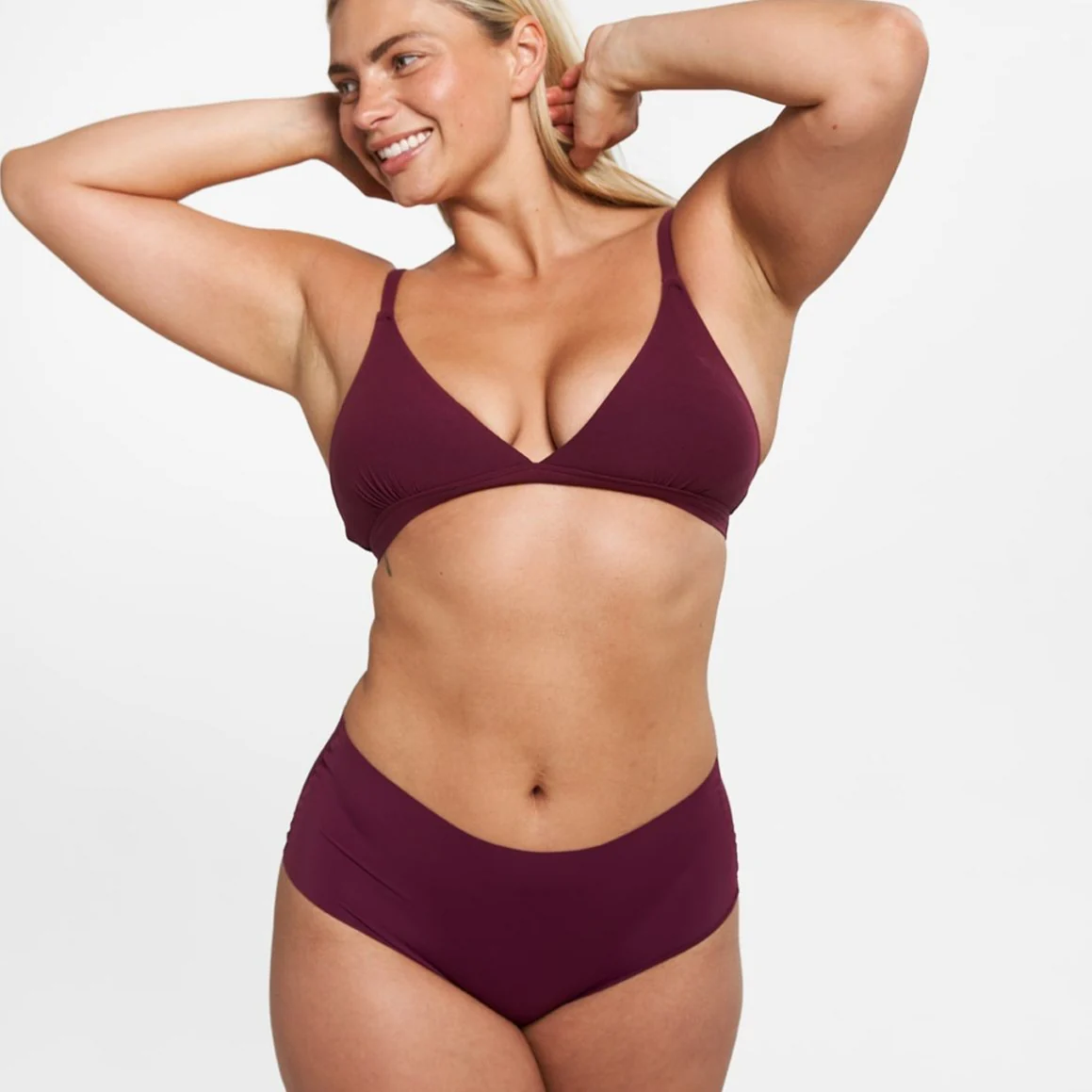 High-Rise Bikini Brief - Seamless Ultrasmooth 2.0 - Shiraz - Image 5