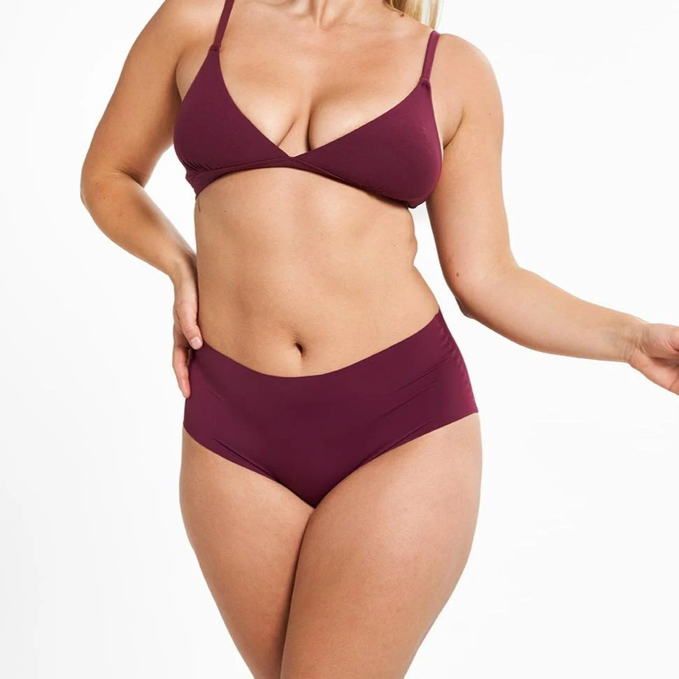 High-Rise Bikini Brief - Seamless Ultrasmooth 2.0 - Shiraz - Image 6