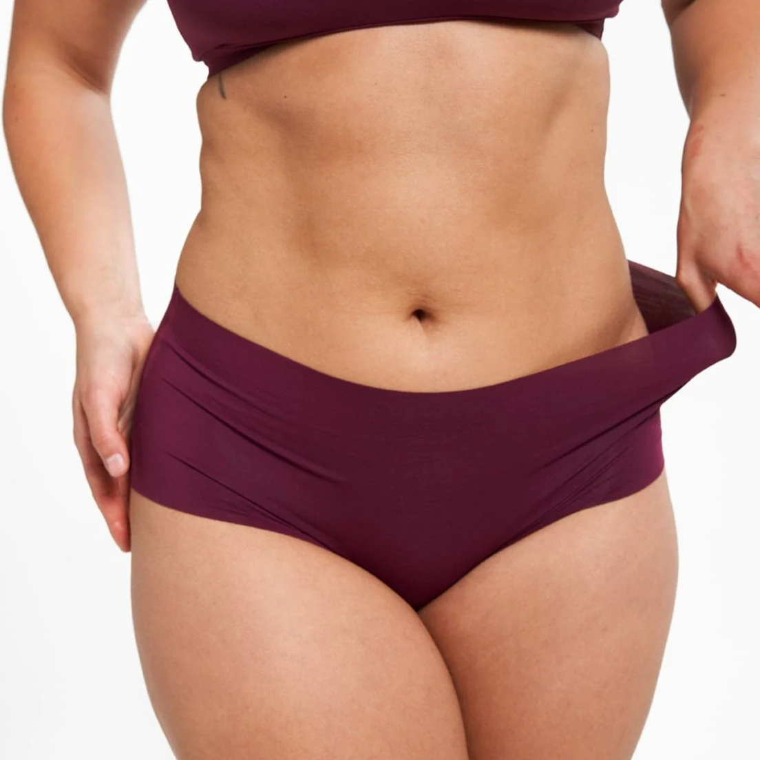 High-Rise Bikini - Seamless Eco 2.0 - Shiraz - Image 4