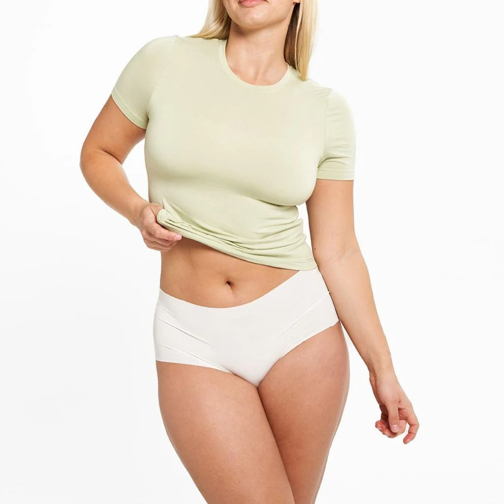 High-Rise Bikini - Seamless Eco 2.0 - Vanilla - Image 4