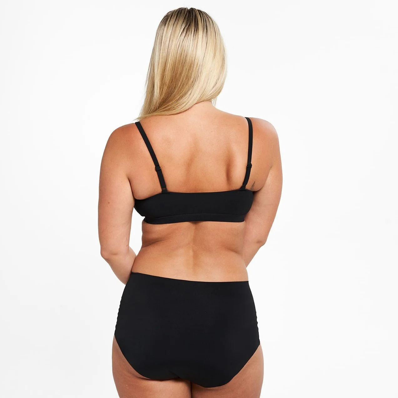 High-Rise Full Brief - Seamless Ultrasmooth 2.0 - Black - Image 3