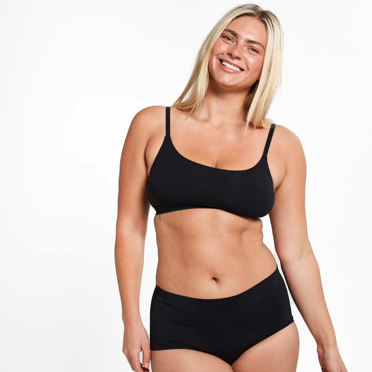 High-Rise Full Brief - Seamless Ultrasmooth 2.0 - Black - Image 5