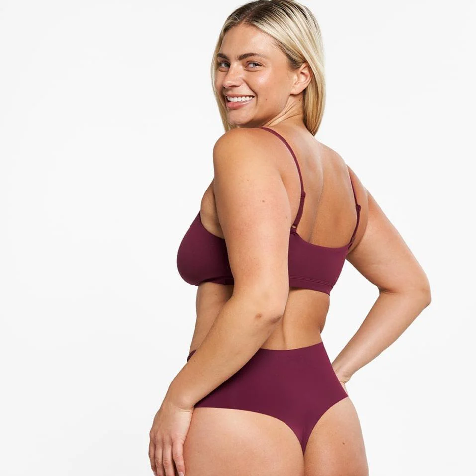 High-Rise Thong - Seamless Ultrasmooth 2.0 - Shiraz - Image 3