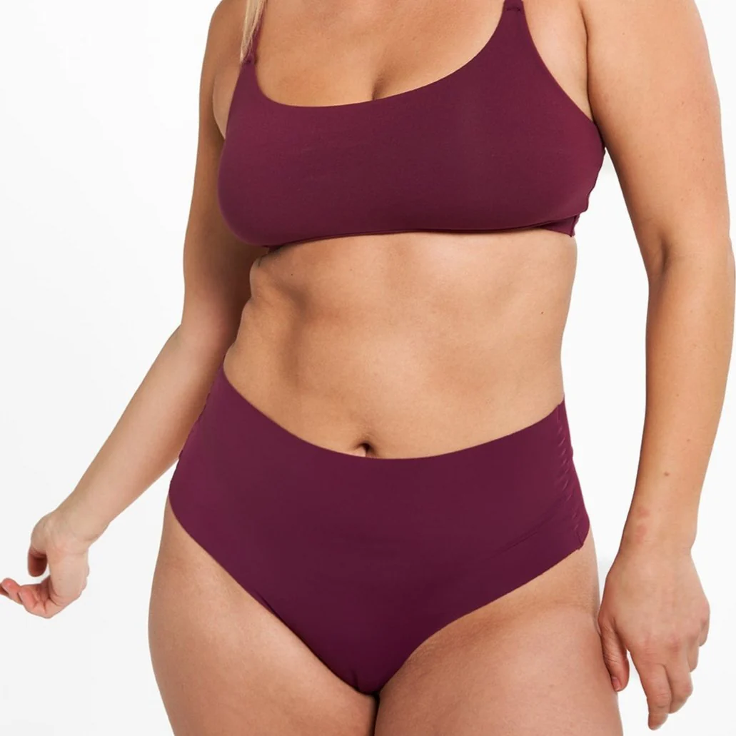 High-Rise Thong - Seamless Ultrasmooth 2.0 - Shiraz - Image 4