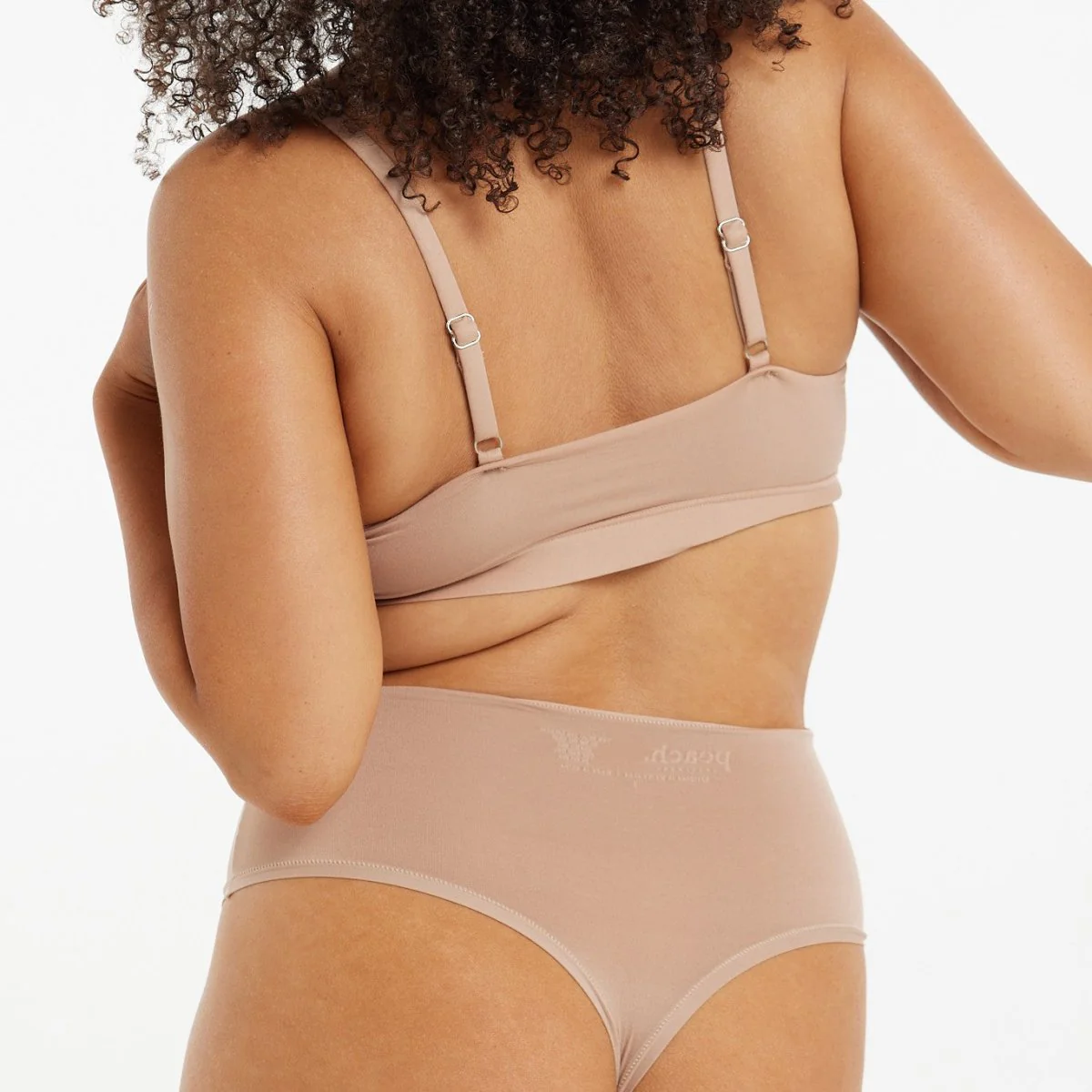 High-Rise Thong - Super Stretch - Latte - Image 7