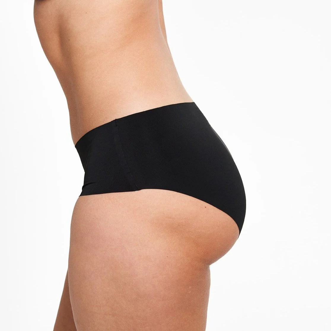 Mid-Rise Bikini Brief - Seamless Ultrasmooth 2.0 - Black - Image 6