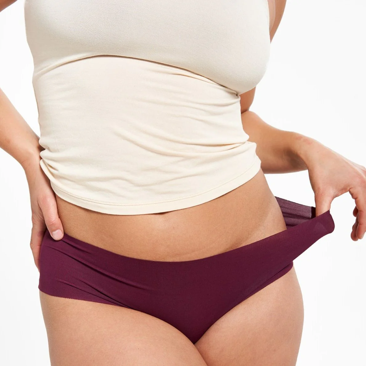 Mid-Rise Cheeky - Seamless Eco 2.0 - Shiraz - Image 4