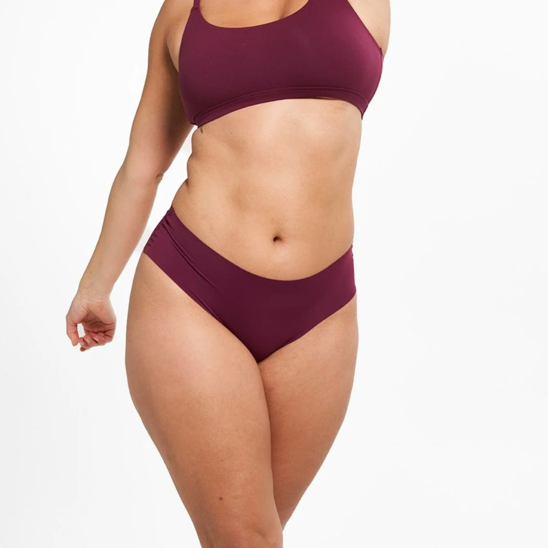 Mid-Rise Cheeky - Seamless Ultrasmooth 2.0 - Shiraz - Image 4