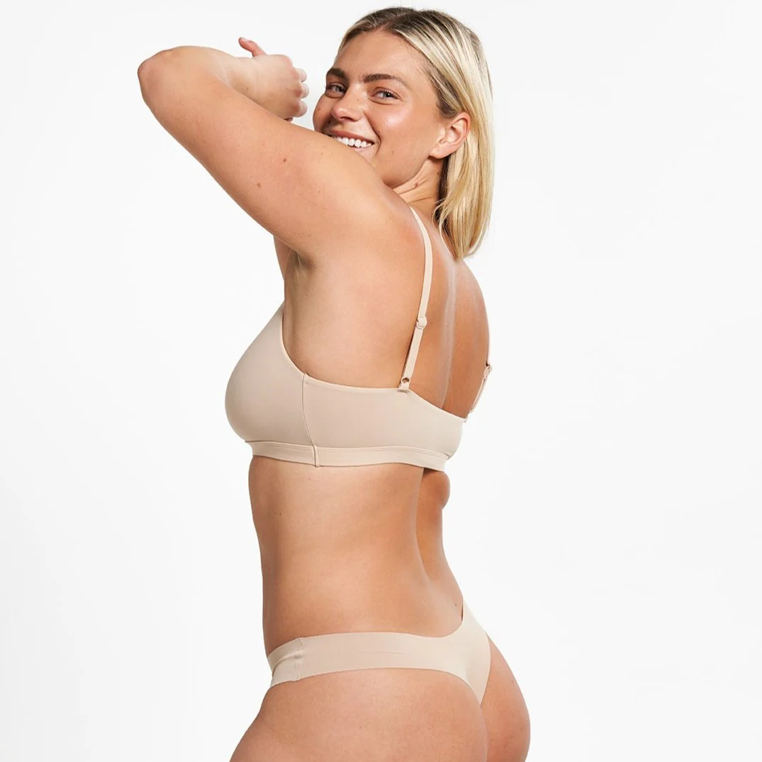 Original-Rise Thong - Seamless Ultrasmooth 2.0 - Latte - Image 3