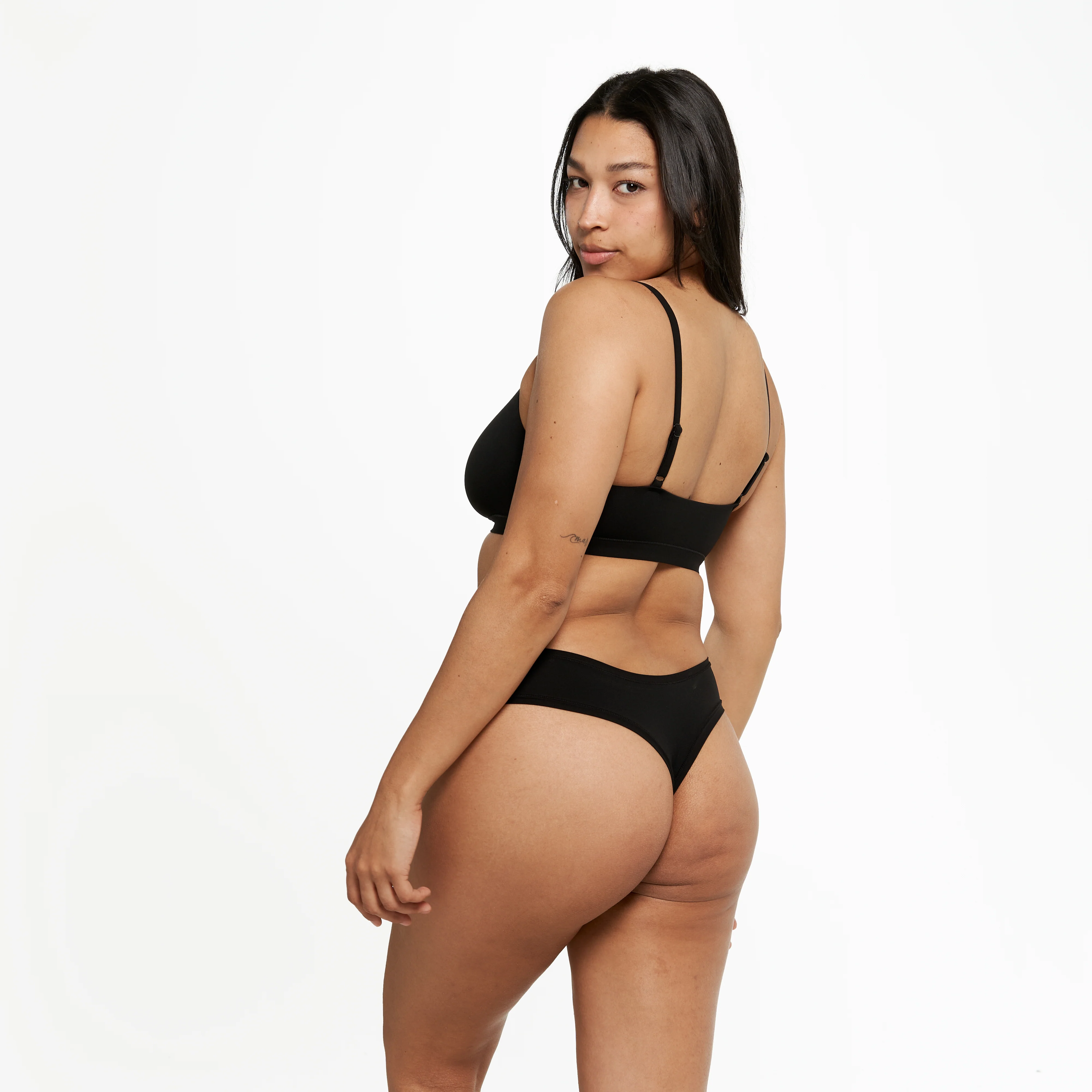 Original-Rise Thong - Super Stretch 2.0 - Black - Image 3