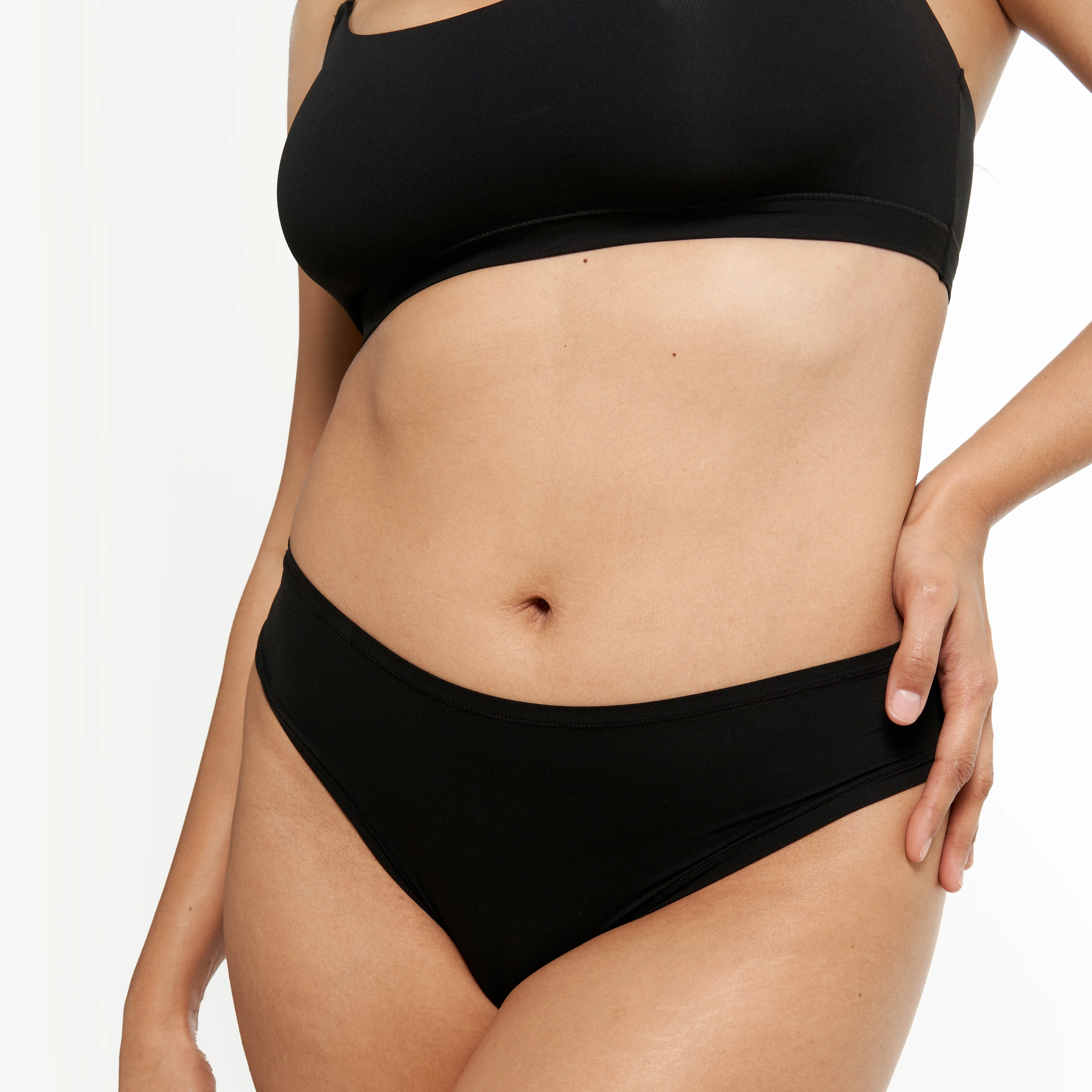 Original-Rise Thong - Super Stretch 2.0 - Black - Image 4