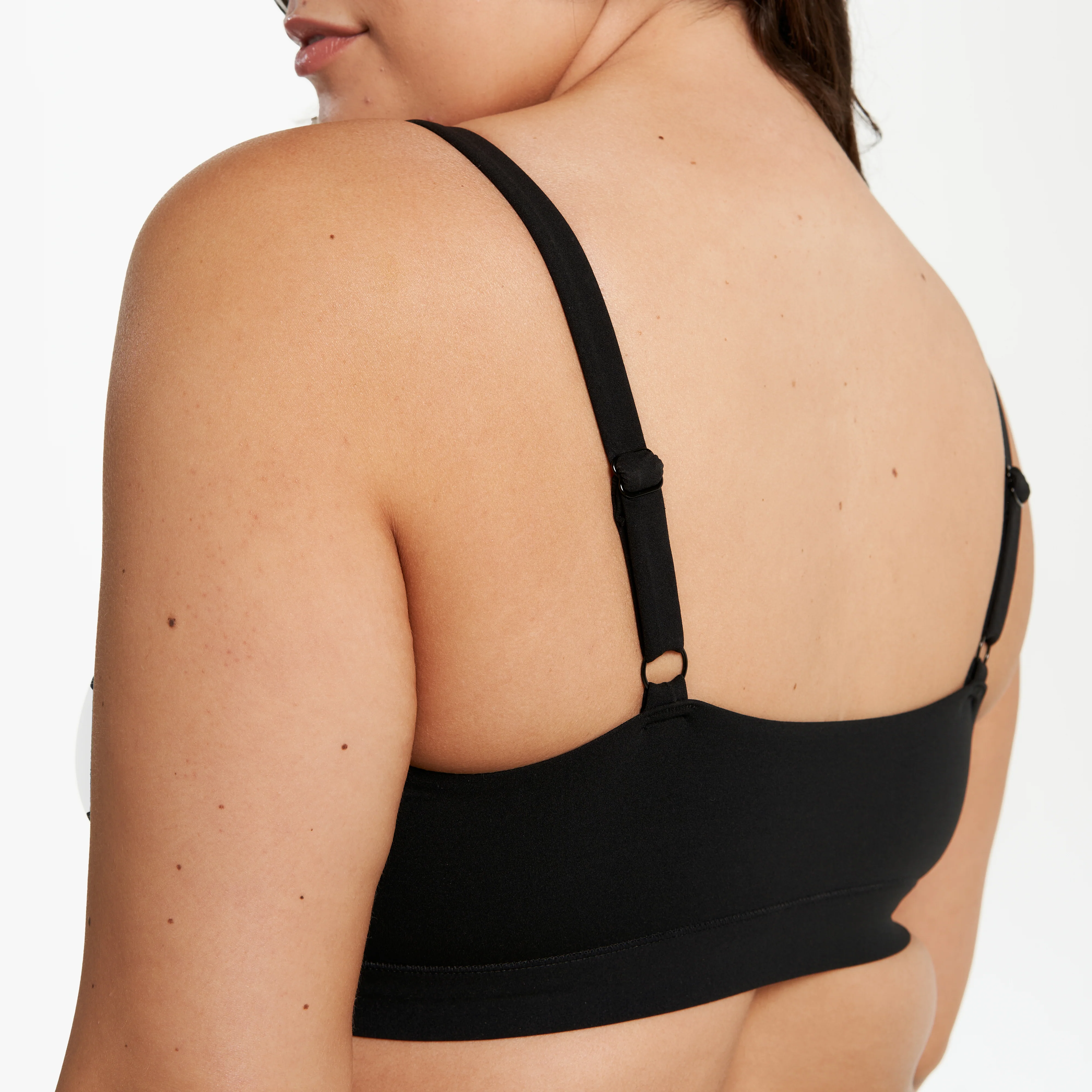 Scoop Bralette - Super Stretch - Black - Image 10