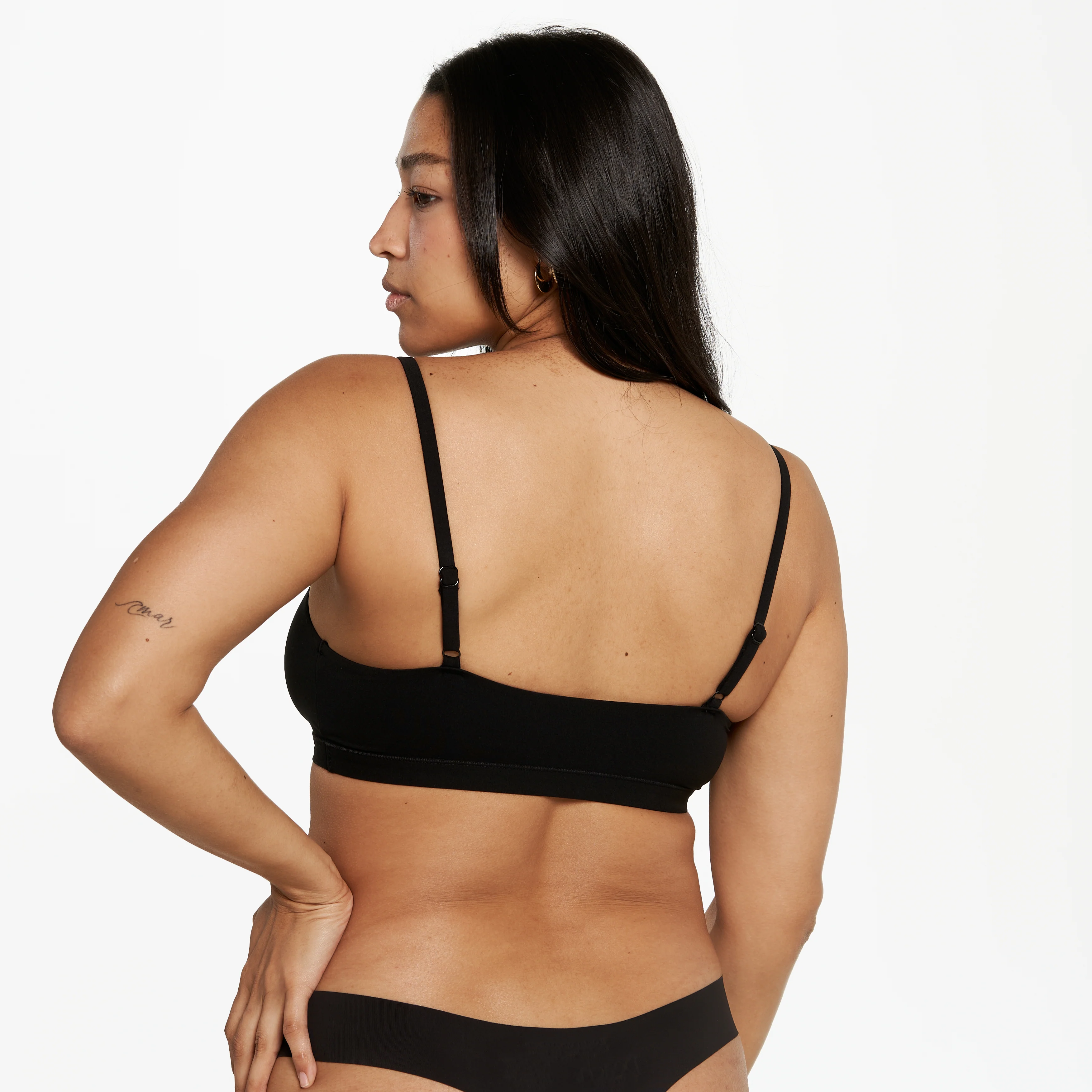 Scoop Bralette - Super Stretch - Black - Image 3
