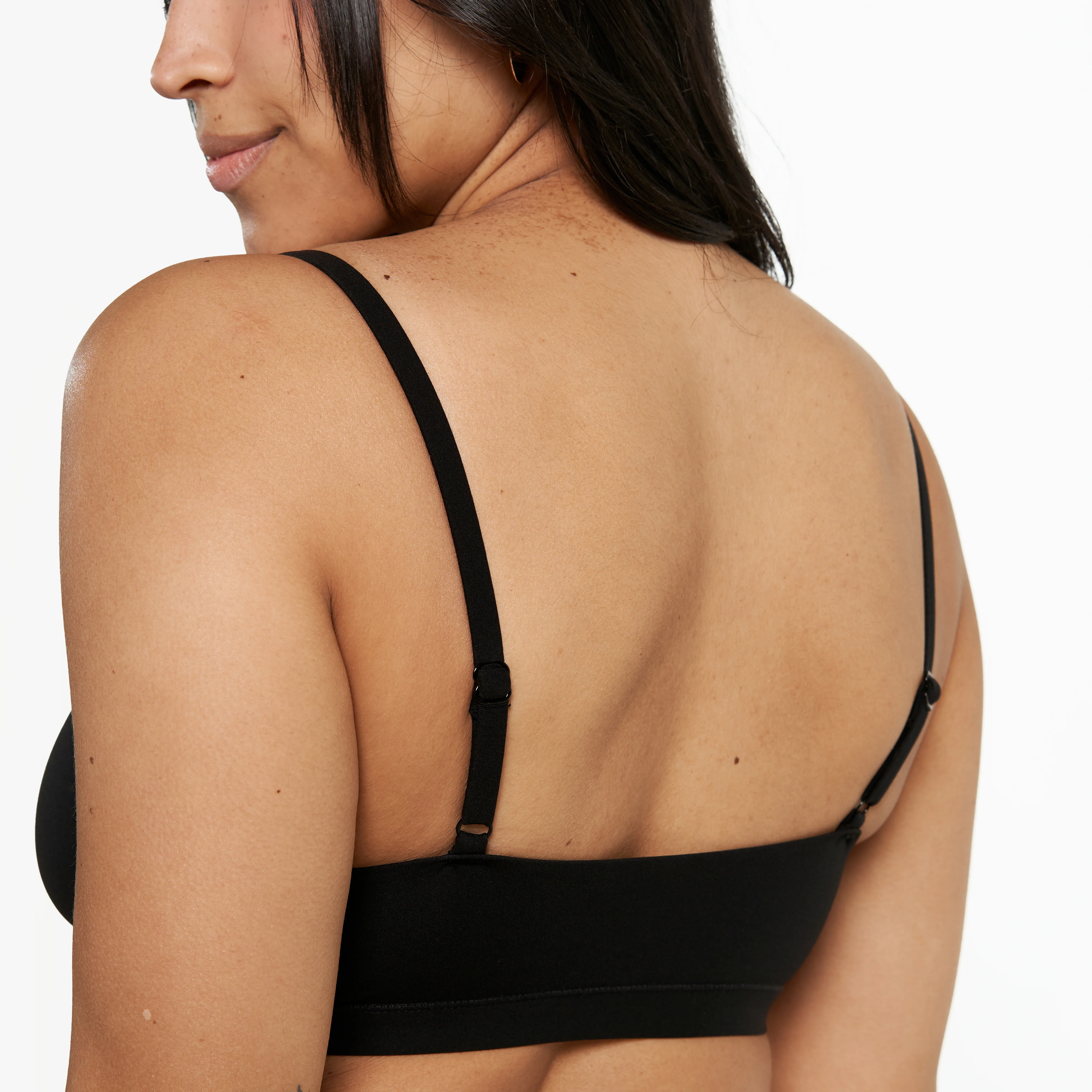 Scoop Bralette - Super Stretch - Black - Image 5