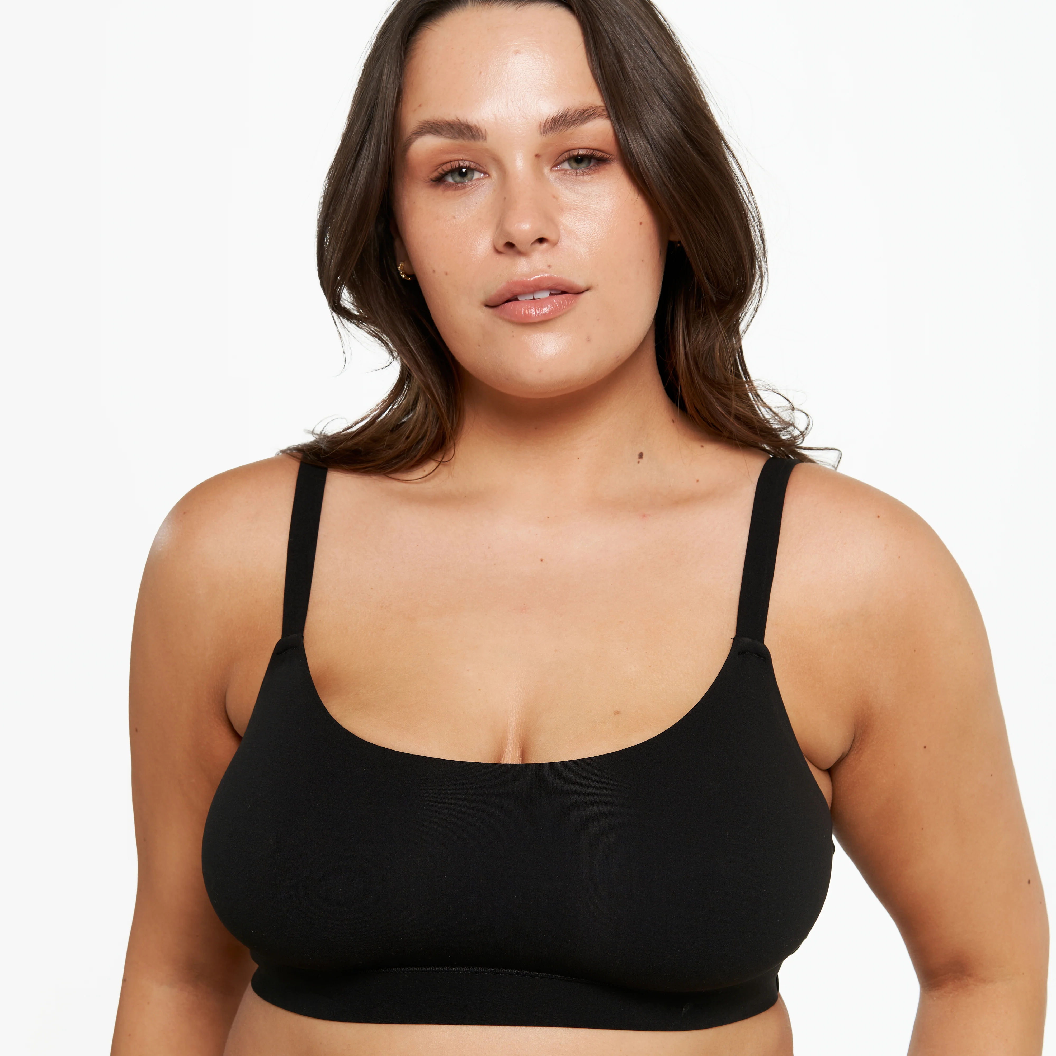 Scoop Bralette - Super Stretch - Black - Image 9