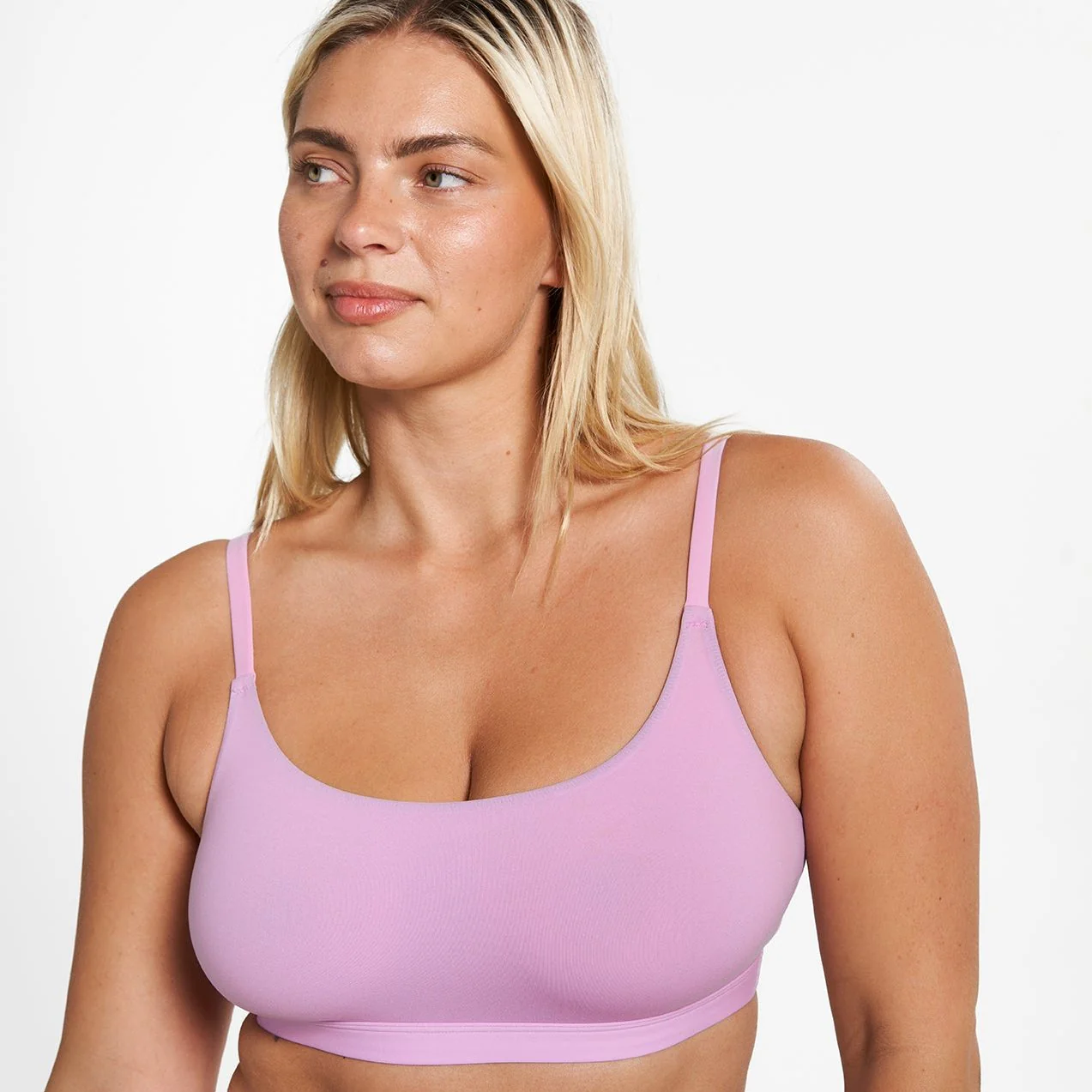 Scoop Bralette - Super Stretch - Candy - Image 3