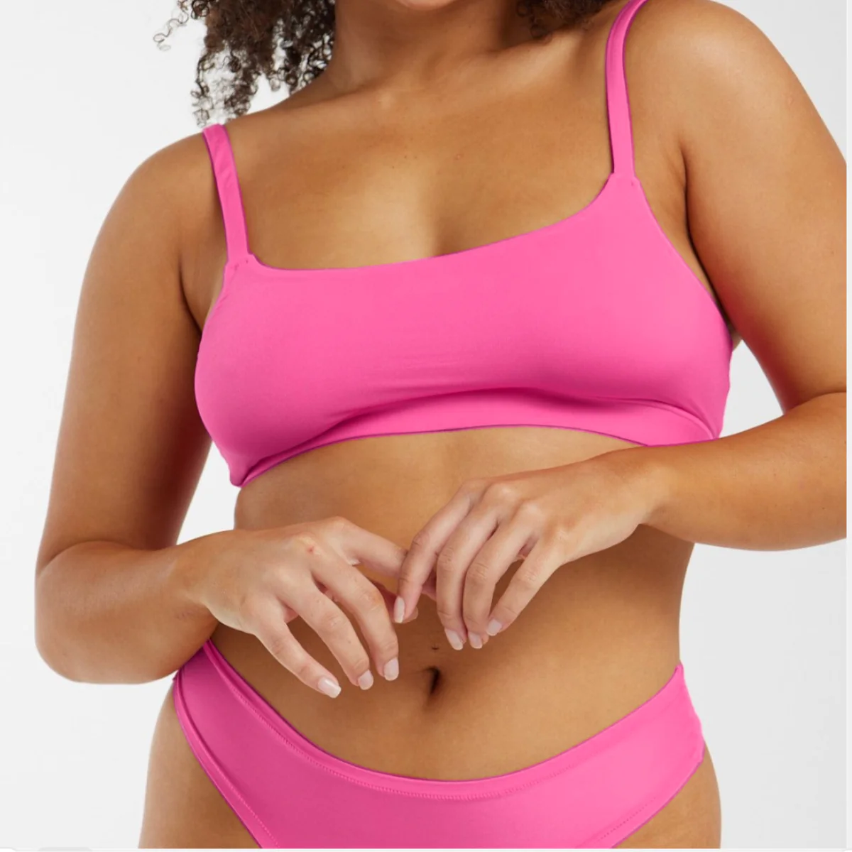 Scoop Bralette - Super Stretch - Confetti - Image 3