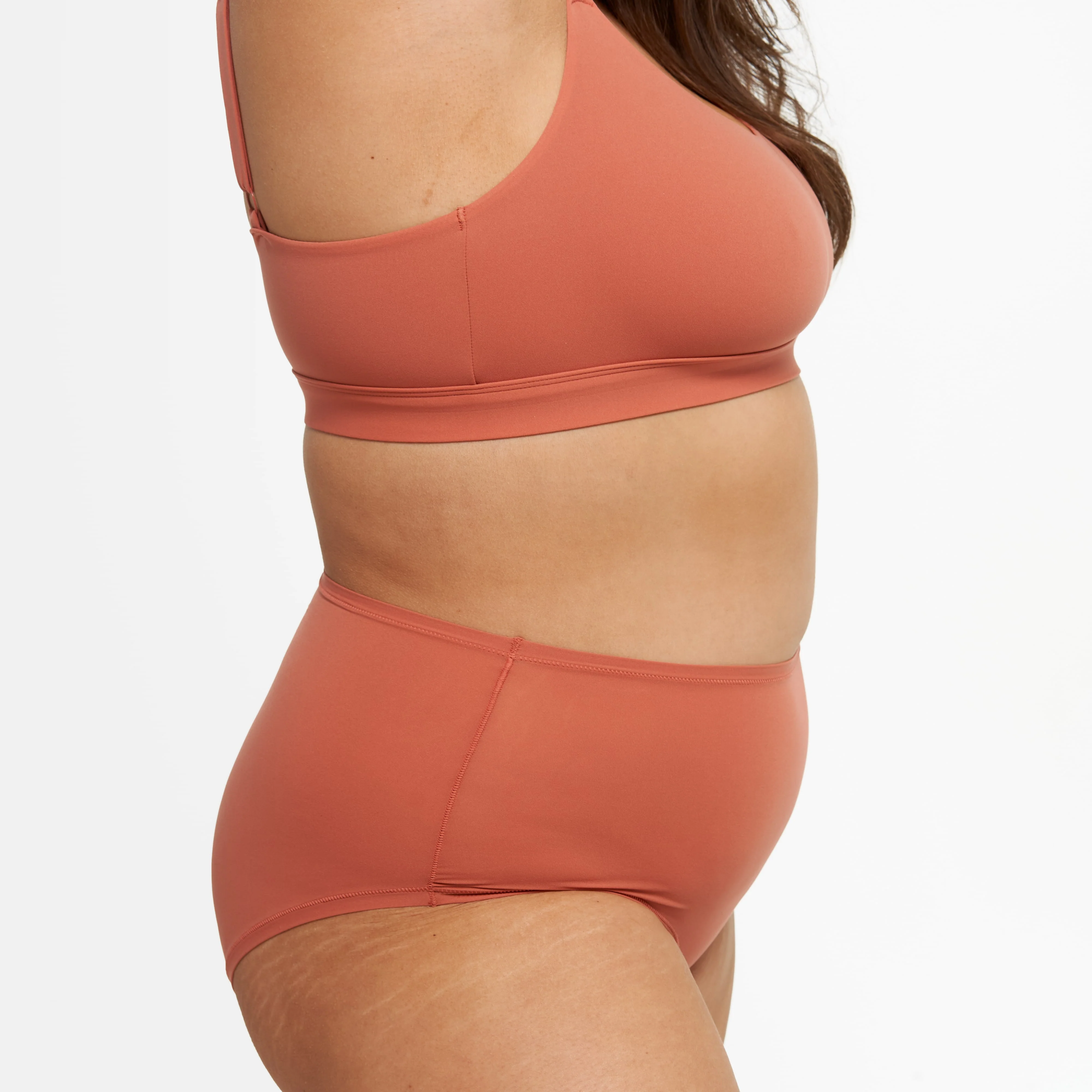 Scoop Bralette - Super Stretch - Spice - Image 4
