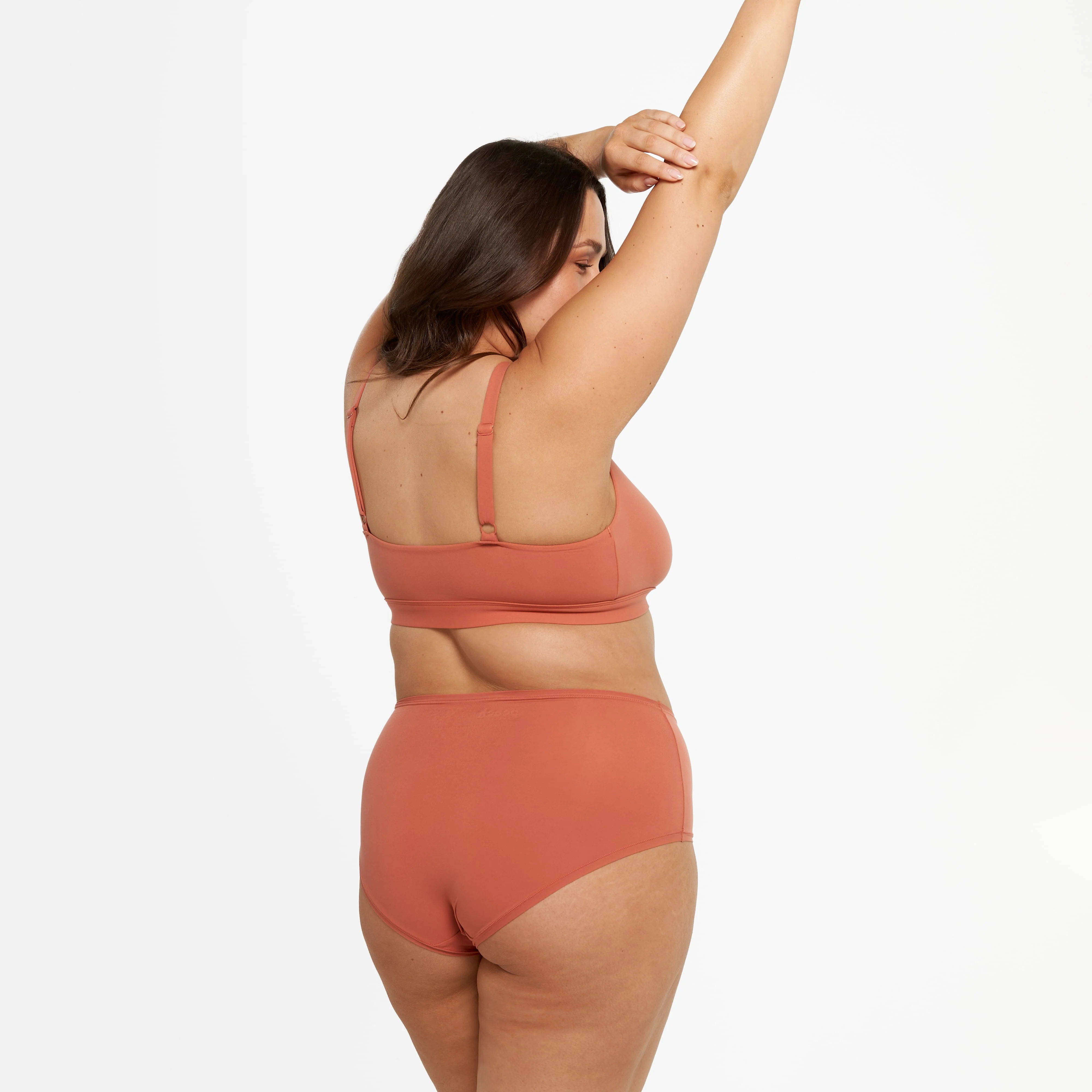 Scoop Bralette - Super Stretch - Spice - Image 5