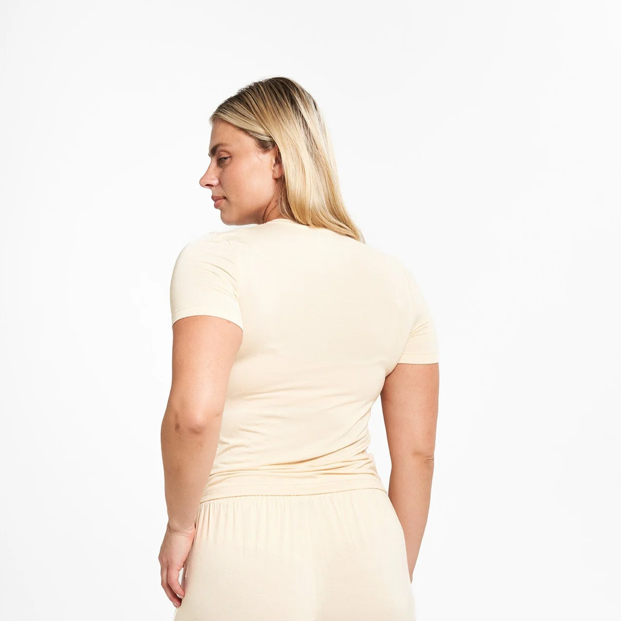 Sleep Short Sleeve - Vanilla - Image 4