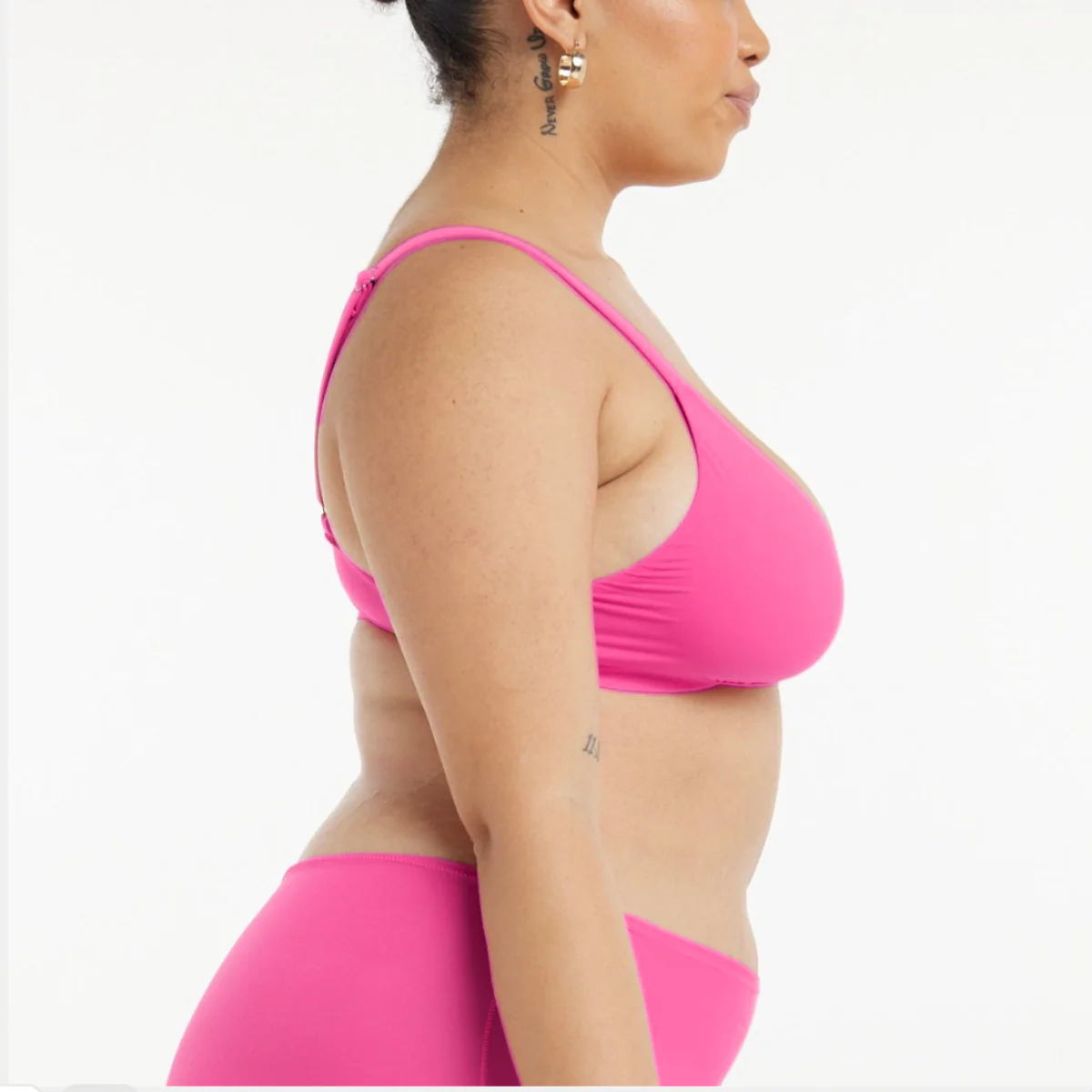 Triangle Bralette - Super Stretch - Confetti - Image 3